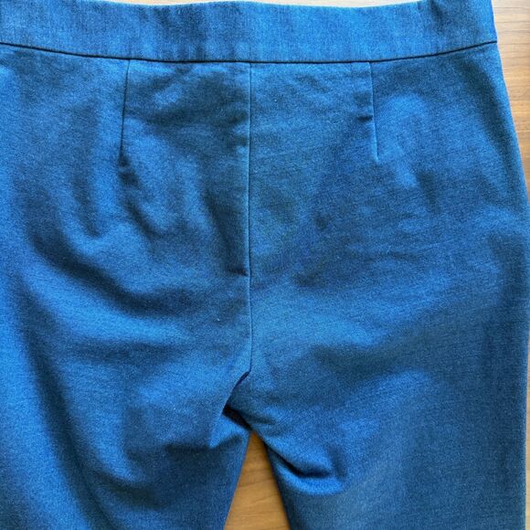 Diane von Furstenberg DVF Genesis Navy Blue Slim Slacks Pants Size 4 - Picture 6 of 9